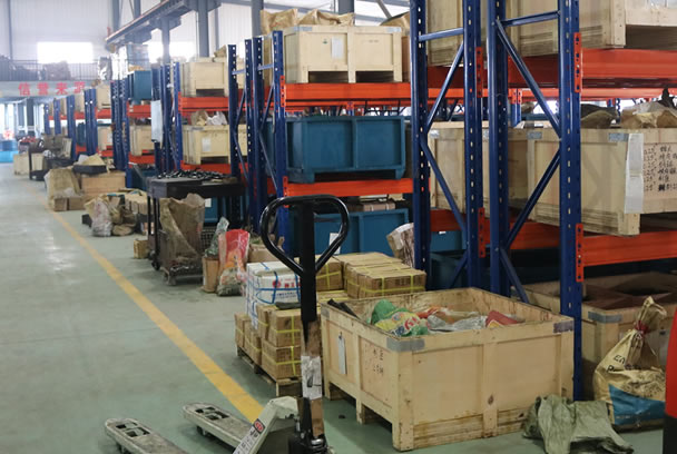 杭州冠航機(jī)械倉儲庫存展示